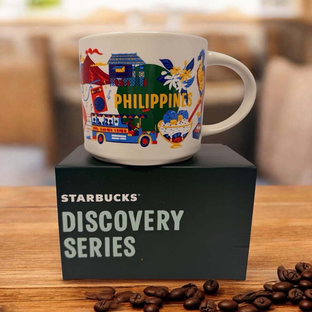 Starbucks‎ Discovery Series Philippines Mug 14oz NEW Rare 2026 Release
